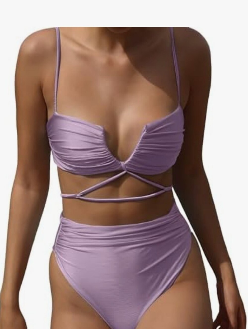Lilac Two-Piece Bikini Set Sz S